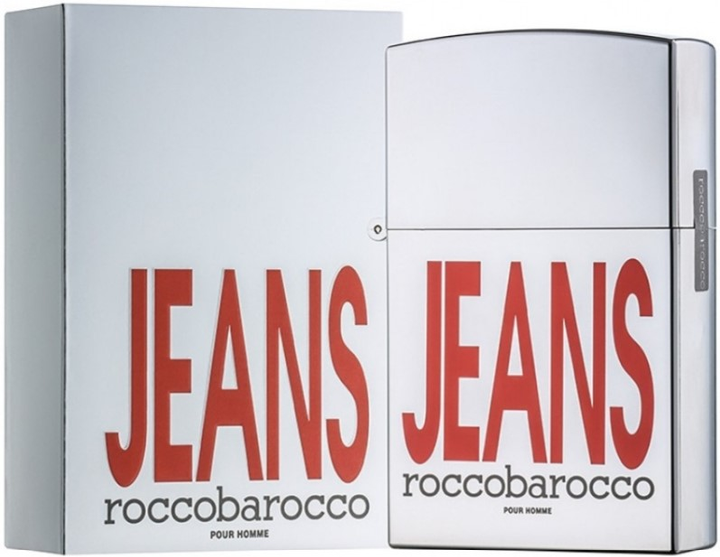 Woda toaletowa męska Roccobarocco Jeans Pour Homme 75 ml (8011889093610) - obraz 1