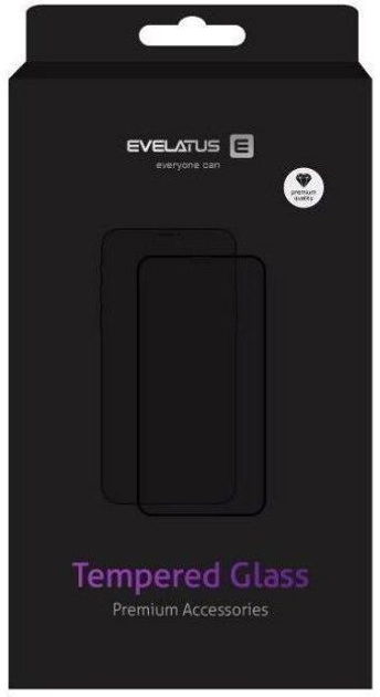 Szkło ochronne Evelatus 3D Full Cover Corning Gorilla Glass Anti-Static do Apple iPhone 13/13 Pro Black (EAI13PCGGA) - obraz 1