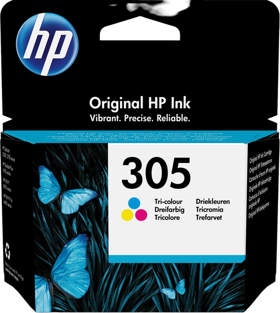 Набір картриджів HP 305 Ink Cartridge Magenta/Cyan/Yellow (193905429202) - зображення 1