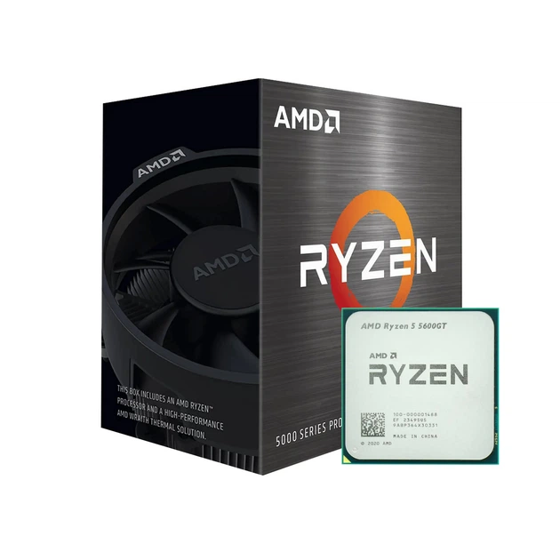 【保証有】Ryzen 5 5600GT BOX Процесор AMD Ryzen 5 5600GT (6C/12T, 3.6-4.6GHz, 16MB, 65W, AM4