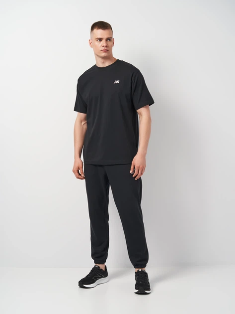 T-shirt męski bawełniany długi New Balance Sport Essentials Small Logo MT41509 S Czarny (196941810638) - obraz 3