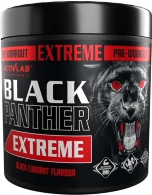 Kompleks przedtreningowy Activlab Black Panther Extreme Czarna porzeczka 300 g (5907368801759) - obraz 1