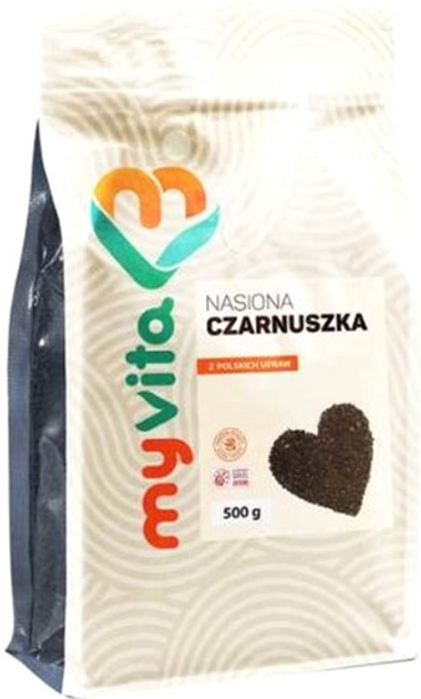 Насіння чорного кмину MyVita From Polish Crops 500 г (5903111710323) - зображення 1