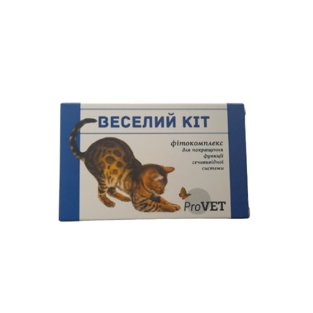 Капли Веселый кот для улучшения функций мочевыводящей системы 20 мл ...