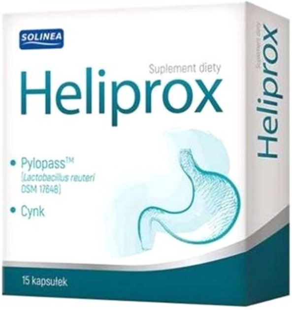 Suplement diety Solinea Heliprox 15 caps (5907572580143) - obraz 1