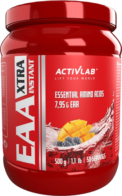 Kompleks aminokwasów Activlab EAA Xtra Instant Blueberry Mango 500 g (5907368806655) - obraz 1