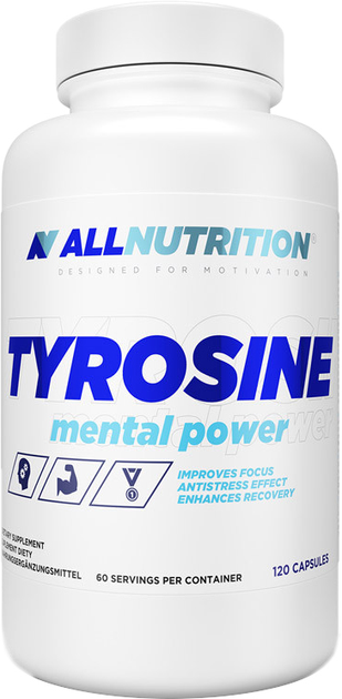 Kompleks aminokwasów SFD Allnutrition Tyrosine Mental Power 120 caps (5902837736099) - obraz 1