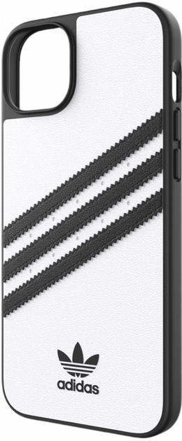 Etui plecki Adidas OR Moulded Case do Apple iPhone 14 Plus White/Black (8718846100175) - obraz 2