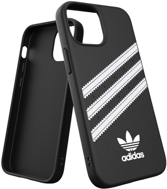 Панель Adidas OR для Apple iPhone 13 mini Black/White (8718846095396) - зображення 1