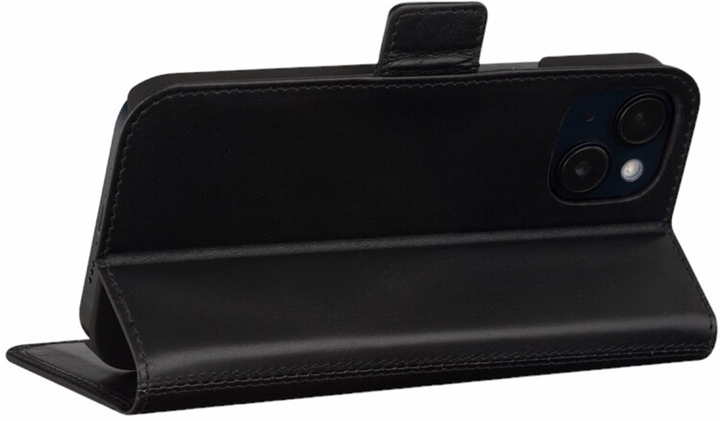 Etui z klapką Dbramante1928 Copenhagen do Apple iPhone 15 Black (5711428018199) - obraz 6