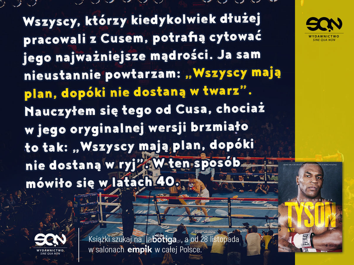 Tyson. Żelazna ambicja - Mike Tyson, Larry Sloman (9788383300030) - obraz 2