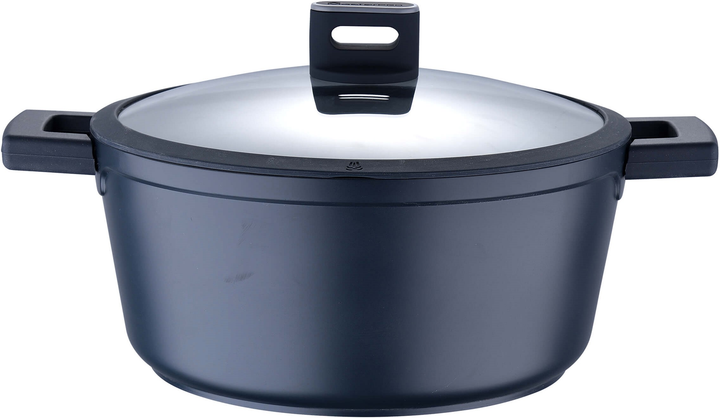 Кастрюля с крышкой MasterPro Indigo 28 см 3 л (BGMP-7980) 