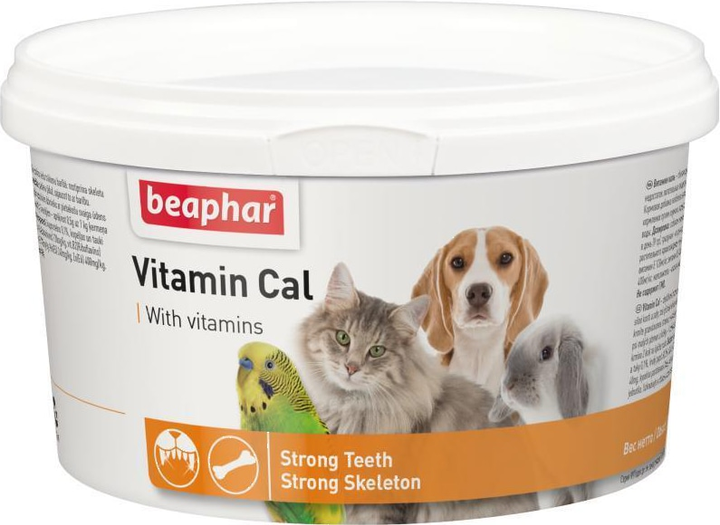 Витаминно-минеральный комплекс Beaphar Vitamin cal для собак, котов ...