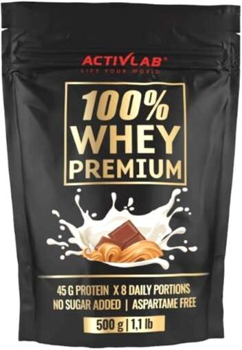 Ciasteczko Activlab 100% Whey Premium Karmel z czekoladą 500 g (5907368801414) - obraz 1