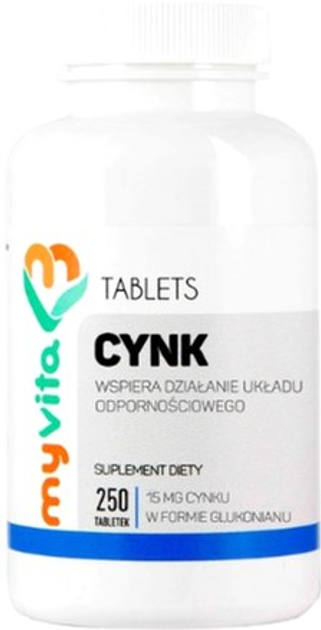 Cynk Proness MyVita 250 tabs (5903021592224) - obraz 1