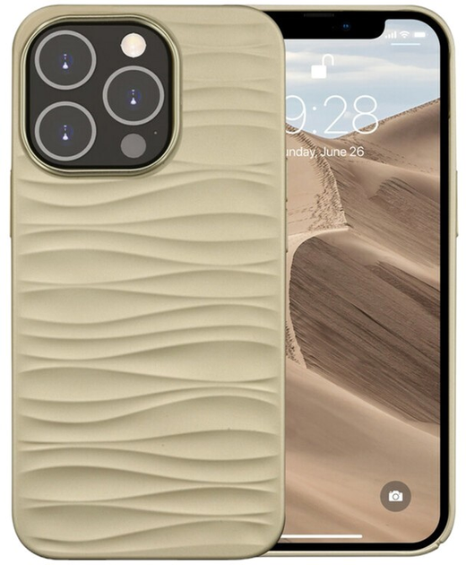Etui plecki Dbramante1928 Dune do Apple iPhone 14 Pro Sand (5711428056252) - obraz 1