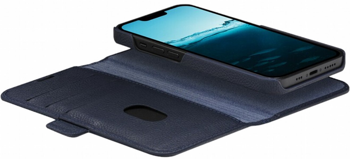Чохол-книжка Dbramante1928 New York для Apple iPhone 14 Pacific blue (5711428055781) - зображення 5