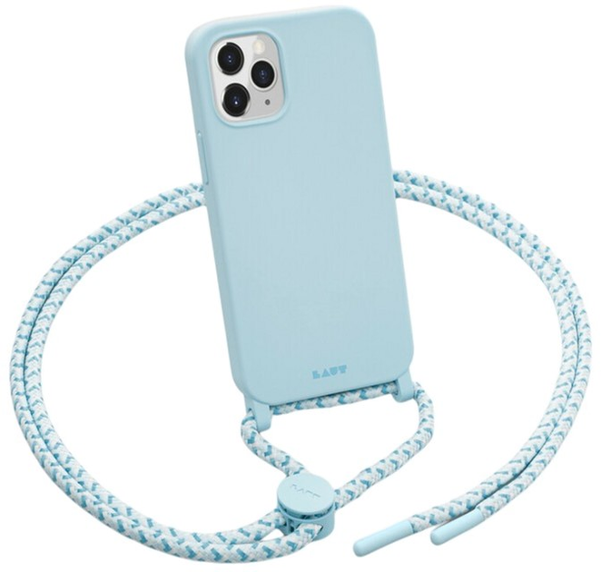 Панель Laut Pastels Necklace для APple iPhone 12 mini Baby Blue (4895206919494) - зображення 1