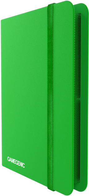 Альбом для карток Gamegenic Casual Album 8-кишень із застібкою на гумці Green (4251715404492) - зображення 2