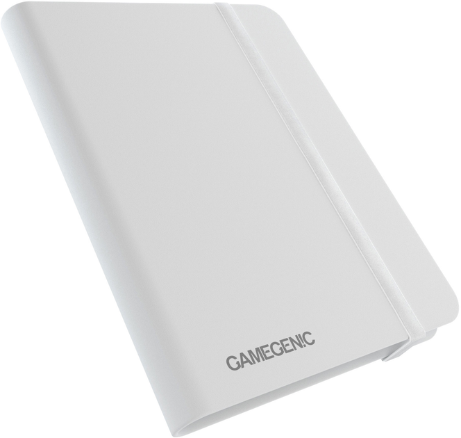 Альбом для карток Gamegenic Casual Album 8-кишень із застібкою на гумці White (4251715404539) - зображення 4