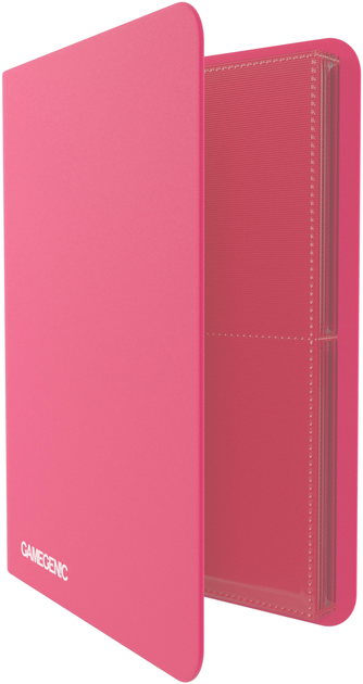 Альбом для карток Gamegenic Casual Album 8-кишень із застібкою на гумці Pink (4251715404614) - зображення 1