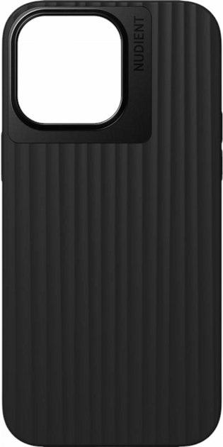 Панель Nudient Bold Case для Apple iPhone 14 Pro Max Charcoal Black (7350143298349) - зображення 1