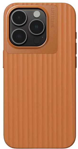 Etui plecki Nudient Bold do Apple iPhone 15 Pro Tangerine Orange (7340212985577) - obraz 1