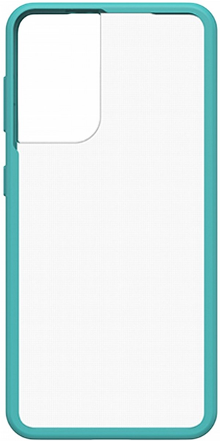 Etui plecki Otterbox React do Samsung Galaxy S21 Transparent/Blue (840104242957) - obraz 1