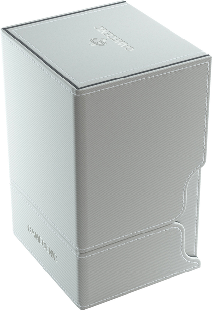 Карткова коробка Gamegenic Watchtower 100+ Convertible White (4251715407356) - зображення 3