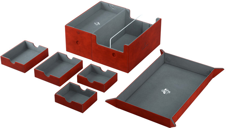 Карткова коробка Gamegenic Games' Lair 600+ Convertible Red (4251715410424) - зображення 2