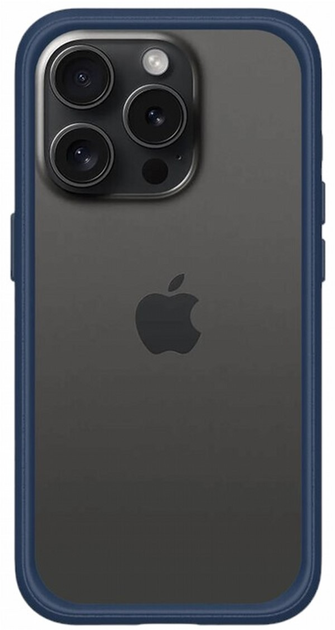 Панель Rhinoshield CrashGuard NX для Apple iPhone 15 Pro Navy Blue (4711366126230) - зображення 1