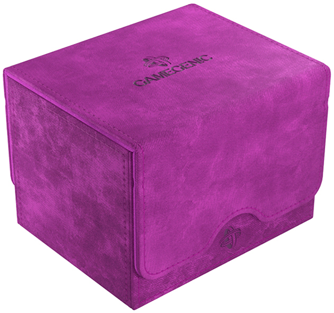 Pudełko na karty Gamegenic Sidekick 100+ XL Convertible 10.4 x 9.6 x 7.8 cm Purple (4251715412039) - obraz 1