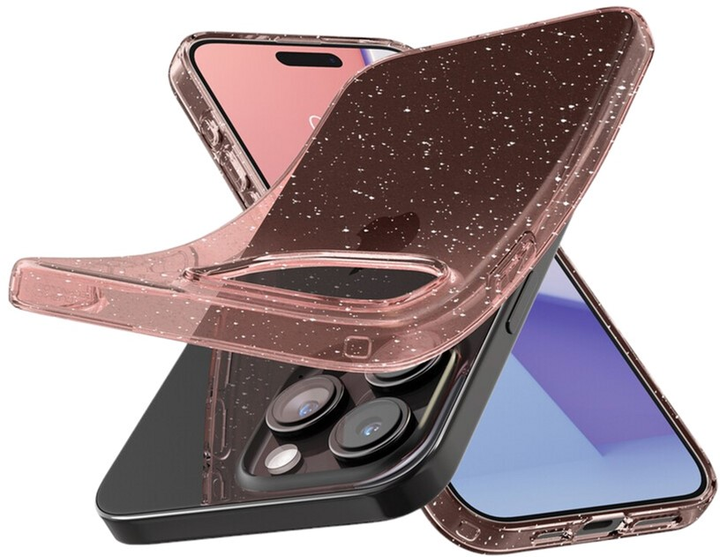 Панель Spigen Crystal для Apple iPhone 15 Pro Max Rose Quartz (8809896749091) - зображення 5