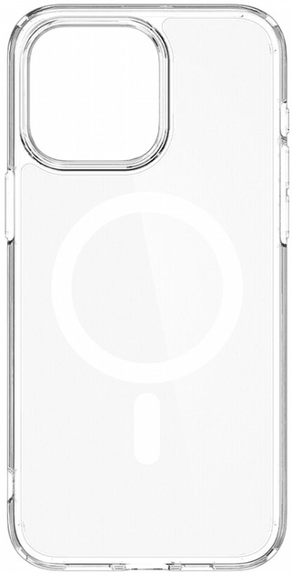 Etui plecki Spigen Ultra Hybrid MagFit do Apple iPhone 15 Pro Frost Clear (8809896750509) - obraz 1
