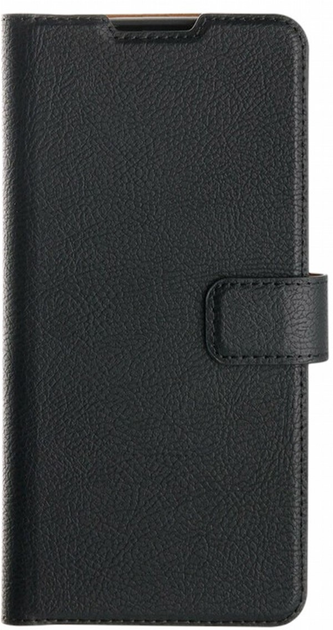 Etui z klapką Xqisit Slim Wallet do Samsung Galaxy S22 Plus Black (4029948203362) - obraz 1