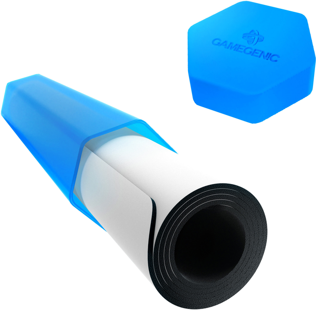 Tuba na matę do gry Gamegenic półprzezroczysta 75 x 385 mm Blue (4251715407530) - obraz 5