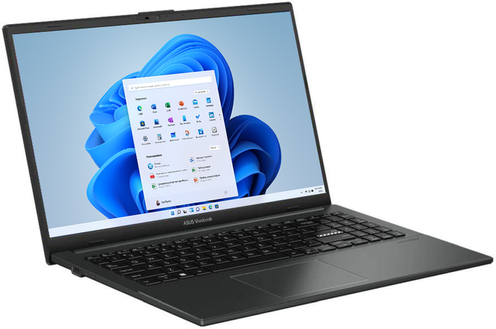 Laptop Asus Vivobook Go 15 OLED E1504FA (E1504FA-L1220W) Black - obraz 2