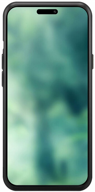 Панель Xqisit Silicone Case MagSafe для Apple iPhone 15 Black (4029948227405) - зображення 2