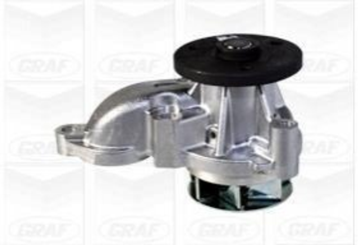 Водяной насос GRAF PA1078 KIA Pro Ceed, Cerato, Ceed, Carens, Picanto, Soul, Rio; Hyundai IX20, I20, Accent, I30, Matrix, I10 251002A200 - изображение 1