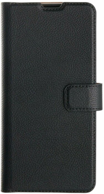Etui z klapką Xqisit Slim Wallet Selection do Samsung Galaxy A22 5G Black (4029948220499) - obraz 1