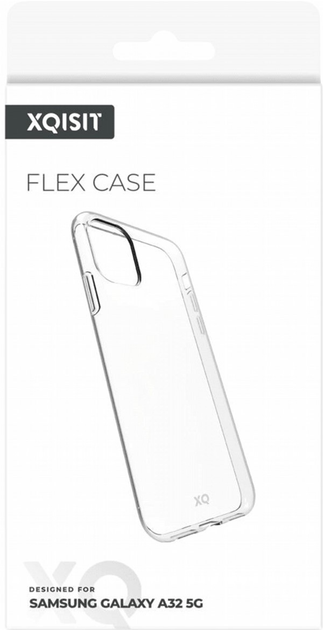 Etui plecki Xqisit Flex Case do Samsung Galaxy A32 5G Clear (4029948201337) - obraz 2