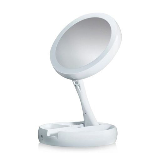 Настольное зеркало косметическое с Led подсветкой My Fold Away – фото ...