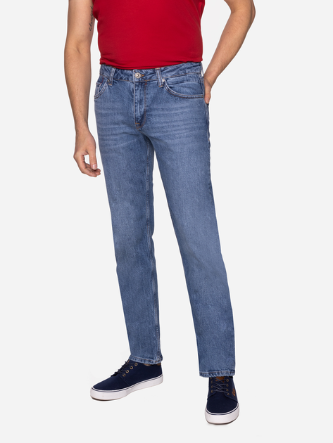 Jeansy regular fit męskie Lee Cooper MARCUS-2547 31-32 Niebieskie (5905991704683) - obraz 1