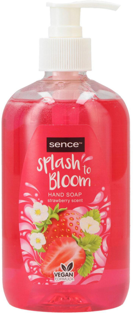 Рідке мило Sence Splash To Bloom Strawberry 500 мл (8720604314595) - зображення 1