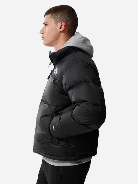 Пуховик зимний короткий мужской The North Face 1996 Retro Nuptse NF0A3C8DLE4 S Черный (195437058417) - изображение 3