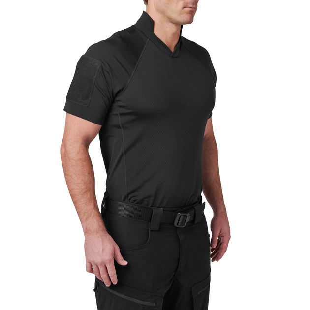 Футболка тактична потовідвідна 5.11 Tactical V.XI Sigurd S/S Shirt Black S (41288-019) - изображение 2