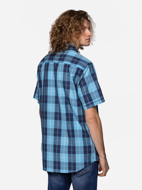 Koszula męska bawełniana Lee Cooper SIL2-5682 M Błękitna (5904347392598) - obraz 2