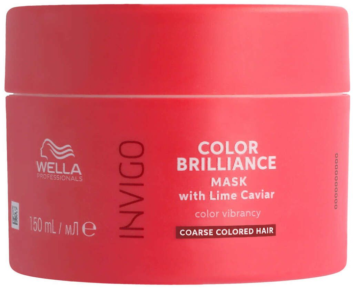 Маска для волосся Wella Professionals Invigo Color Brilliance Mask Coarse Colored Hair 150 мл (4064666339337) - зображення 1