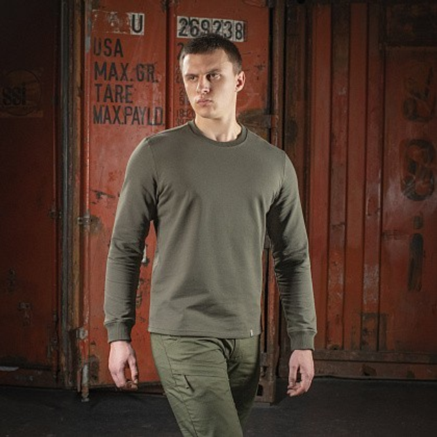 Пуловер тактический (кофта) M-Tac 4 Seasons Army Olive Размер XL - изображение 2