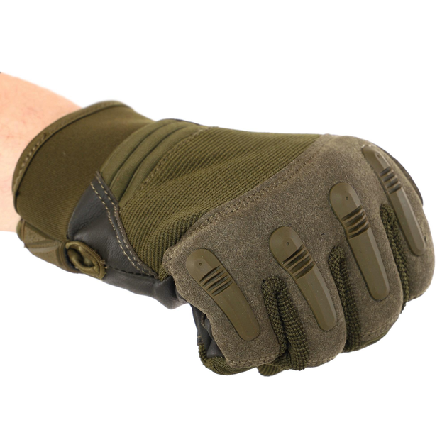 Перчатки тактические с закрытыми пальцами SP-Sport BC-8795 XL Оливковый - изображение 2